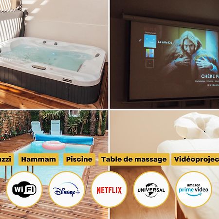 La Suite 176 - Piscine Privee, Spa, Hammam A Ρενς Εξωτερικό φωτογραφία