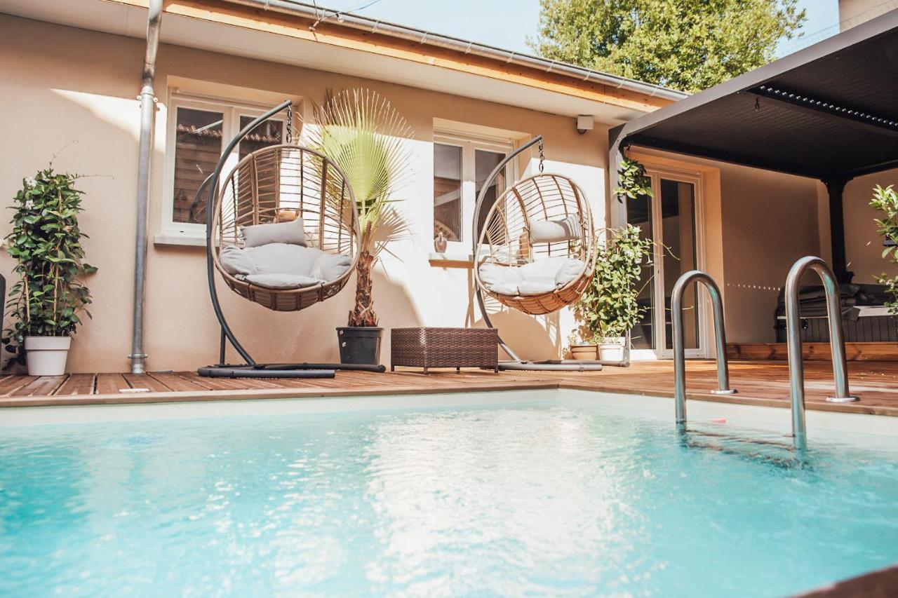 La Suite 176 - Piscine Privee, Spa, Hammam A Ρενς Εξωτερικό φωτογραφία