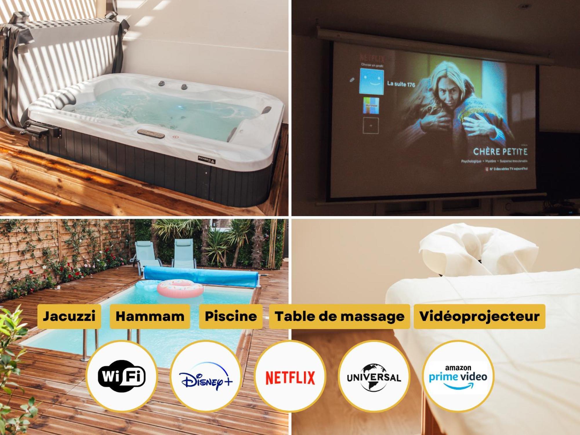 La Suite 176 - Piscine Privee, Spa, Hammam A Ρενς Εξωτερικό φωτογραφία